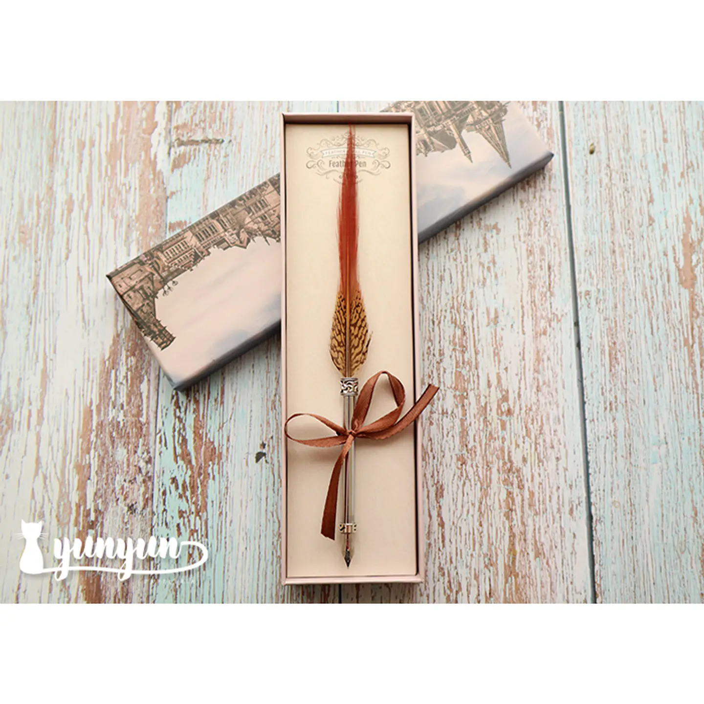 Box Pluma de Inmersión Naranja - 1 pza 1