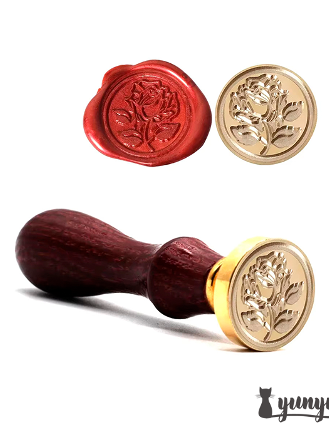 Sellos de Lacre Rosa II - 2,5cm 1