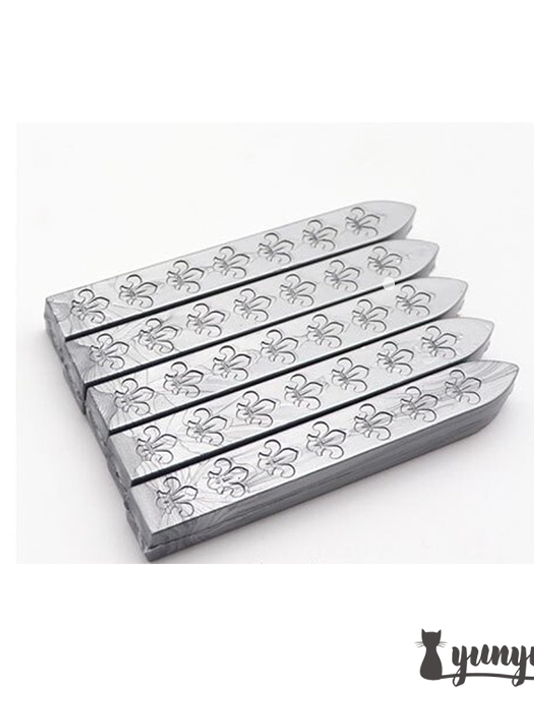 Set Barra Lacre Plateado 5 pzas 1