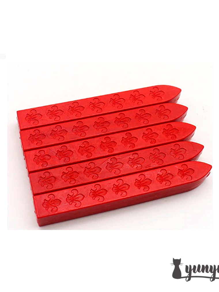 Set Barra Lacre Rojo - 5 pzas 1