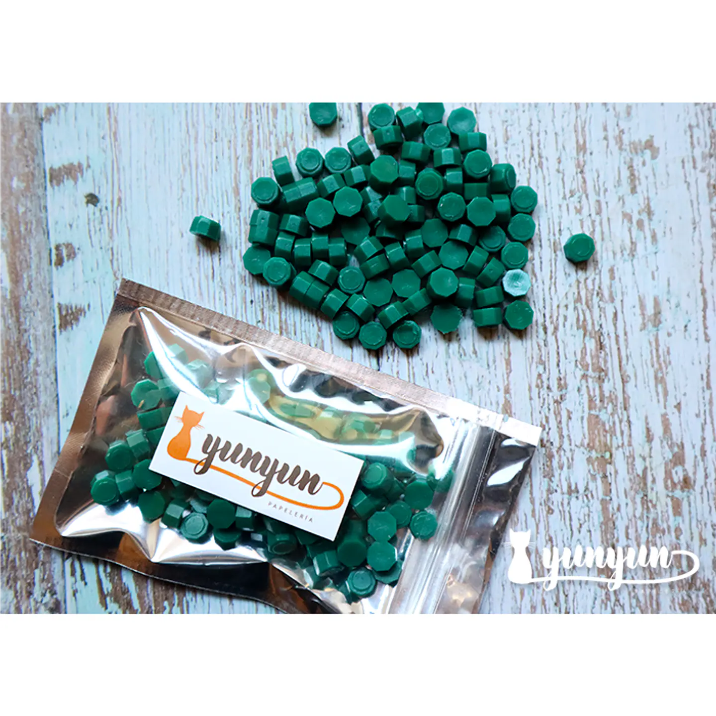 Lacre Verde - 500 pzas 1