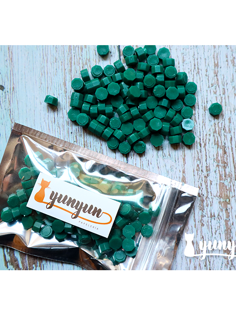 Lacre Verde  - 100 pzas 1