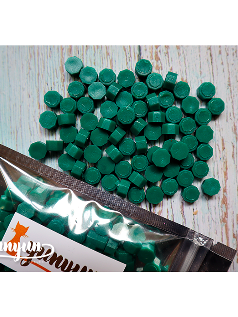 Lacre Verde  - 100 pzas 4