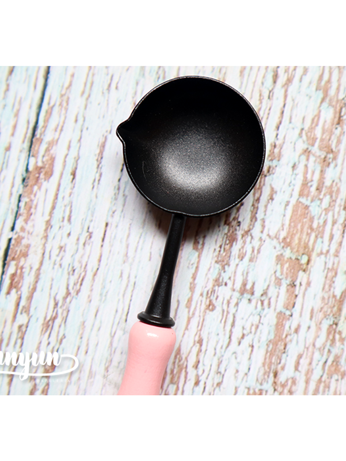 Cuchara Antiadherente Sello de Lacre - Rosado 2