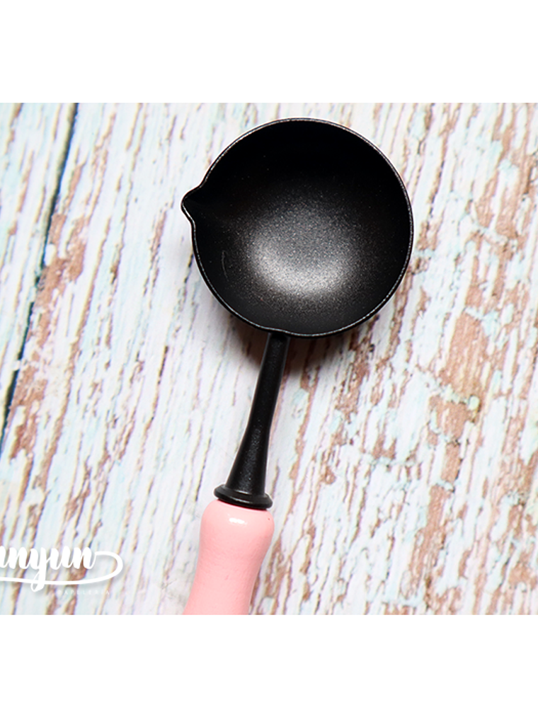 Cuchara Antiadherente Sello de Lacre - Rosado 2