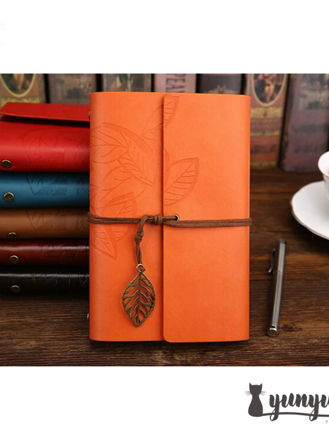 Cuaderno Binder Botánico Naranja - 23,5cm 1