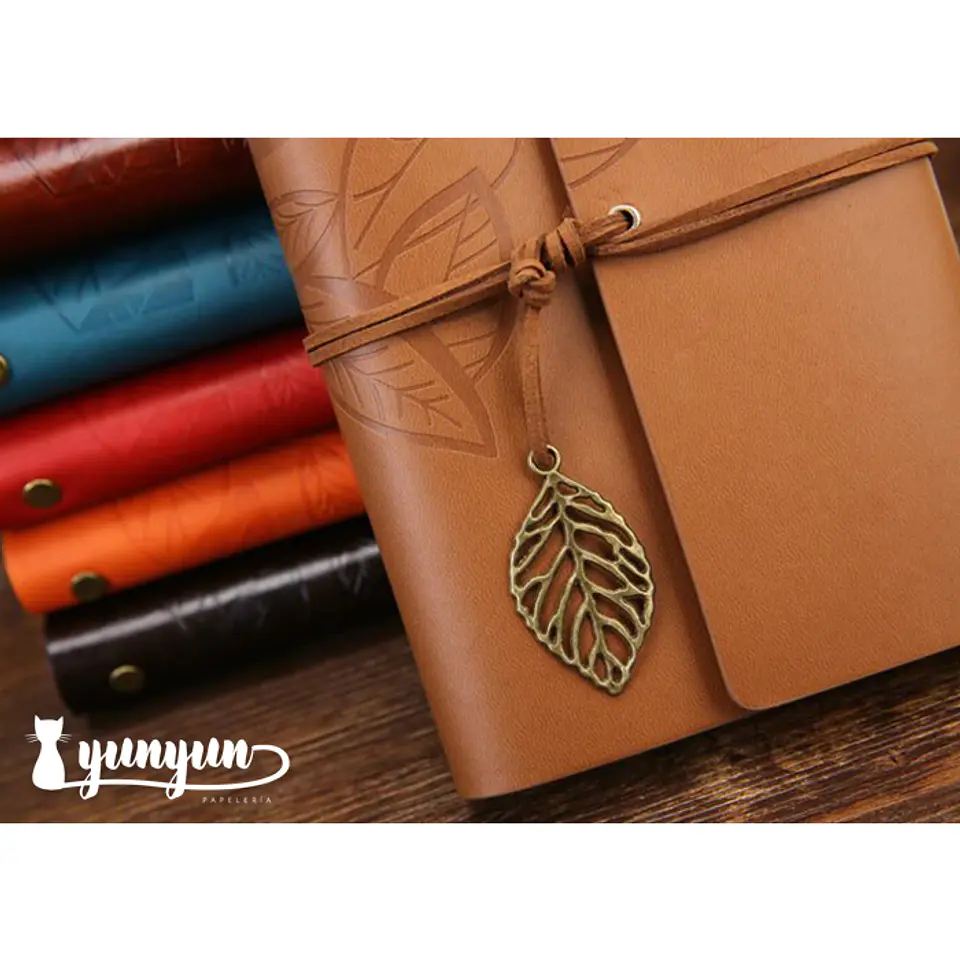 Cuaderno Binder Botánico Café - 23,5cm 2