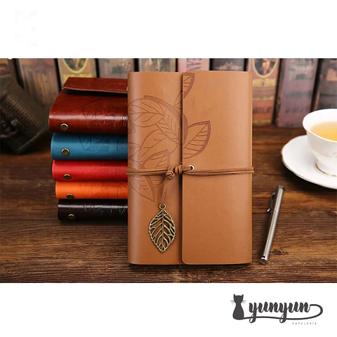 Cuaderno Binder Botánico Café - 23,5cm
