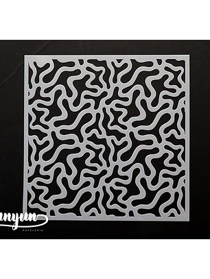 Stencil Diseño 8 - 15x15cm