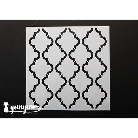 Stencil Diseño 9 - 15x15cm