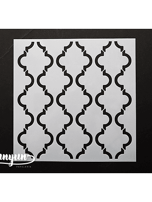 Stencil Diseño 9 - 15x15cm- COPIAR