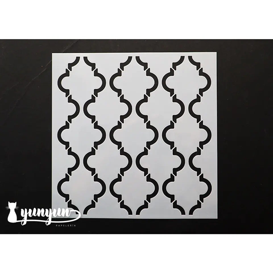 Stencil Diseño 9 - 15x15cm 1