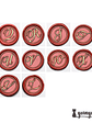 Sellos de Lacre Letras Caligráficas - 2,5cm - Miniatura 4