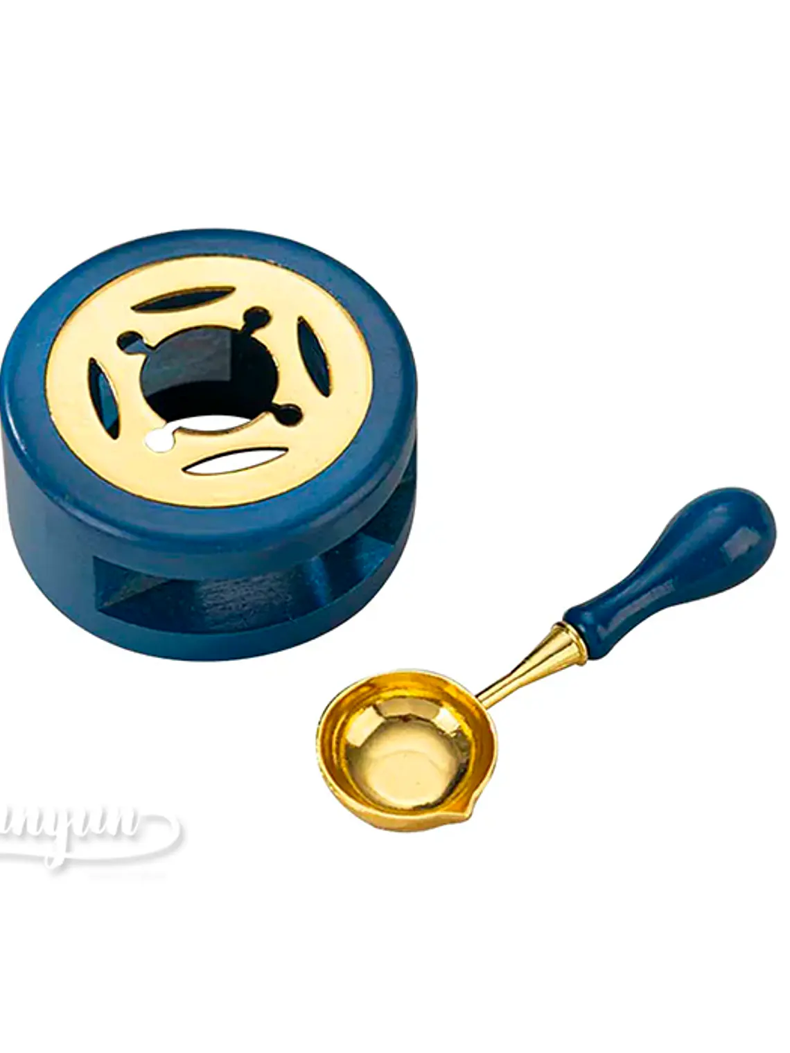 Horno + Cuchara para Sellos de Lacre - Azul 1