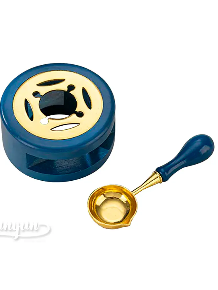 Horno + Cuchara para Sellos de Lacre - Azul 1