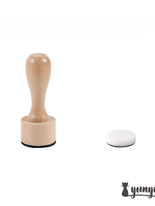 Set Brocha Beige + 3 Esponjas 