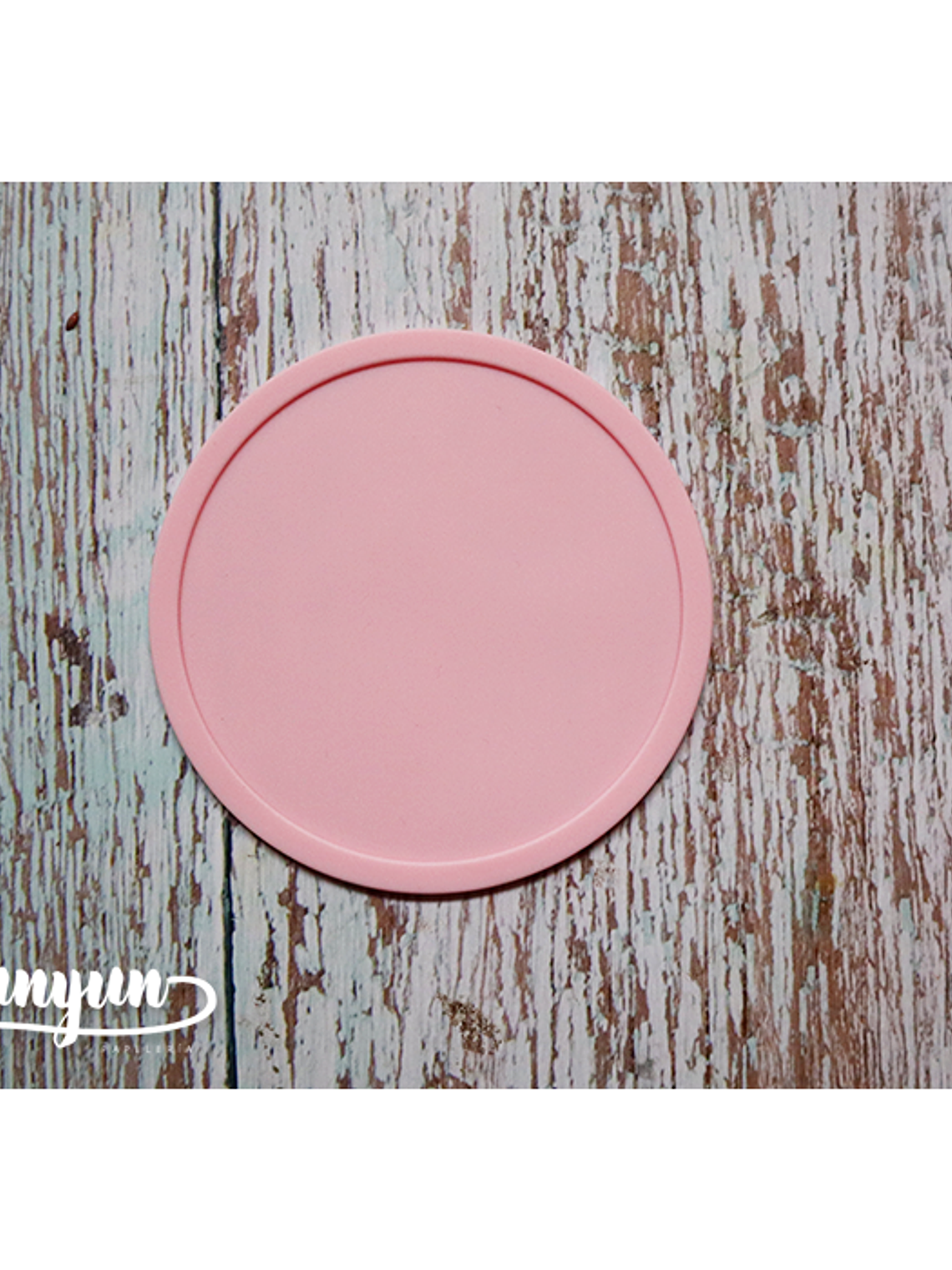 Base Silicona Sellos de Lacre - Circular Rosa 1