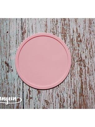 Base Silicona Sellos de Lacre - Circular Rosa