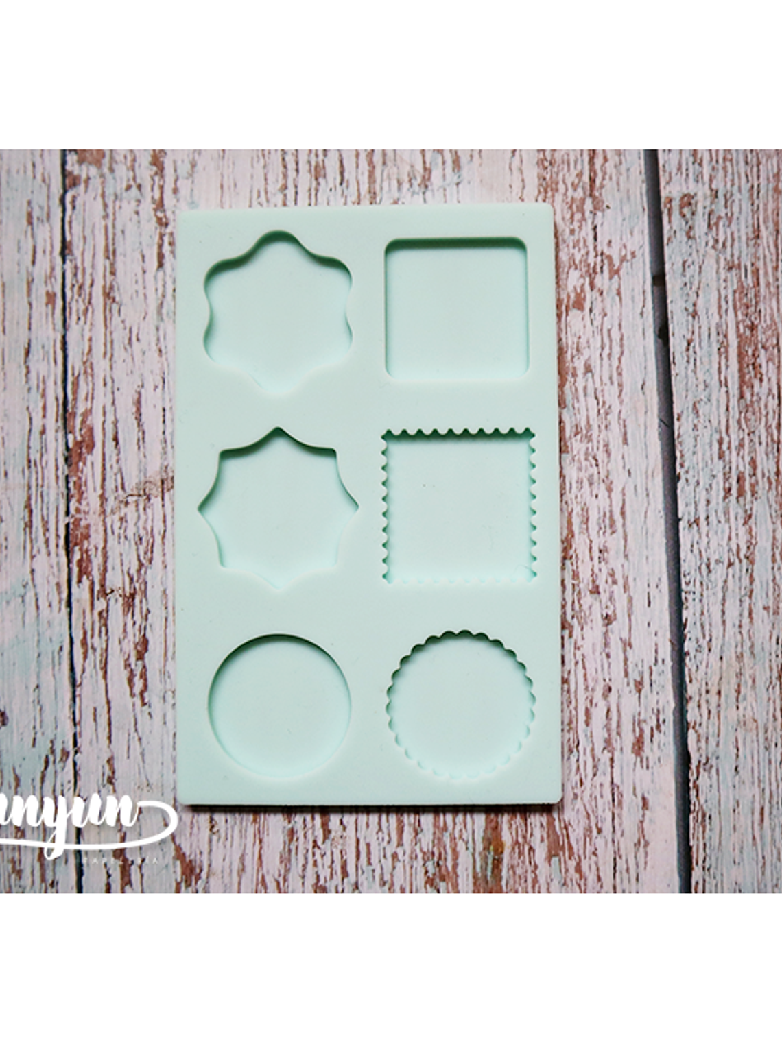 Molde Silicona 6 Diseños Verde - 1 pzas 1