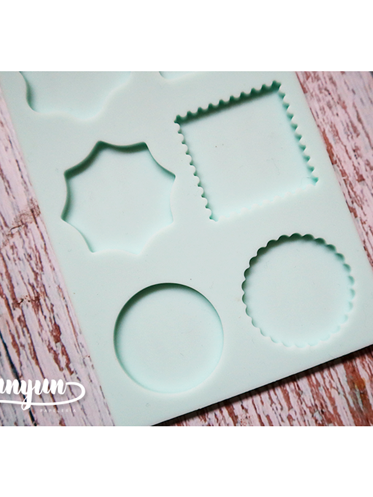Molde Silicona 6 Diseños Verde - 1 pzas 3