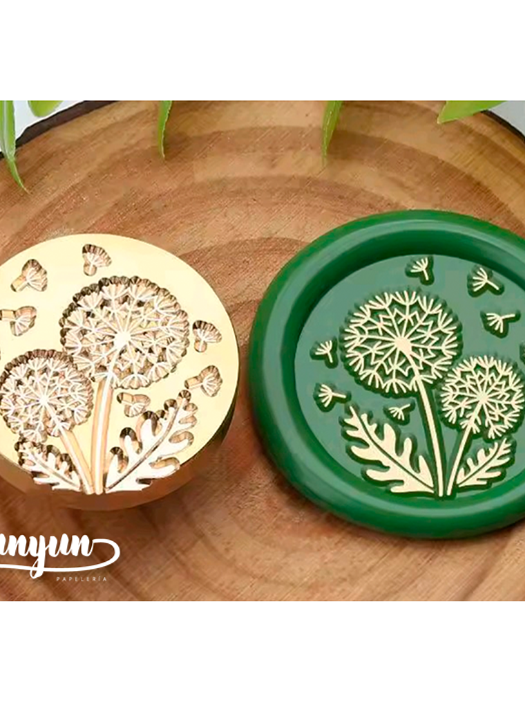 Sello de Lacre Diente de Leon - 2,5cm 1