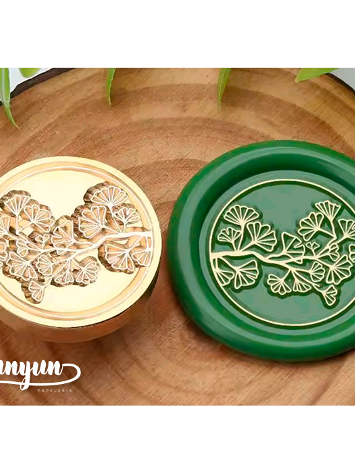 Sello para Lacre Ramas Botánicas - 2,5cm 1