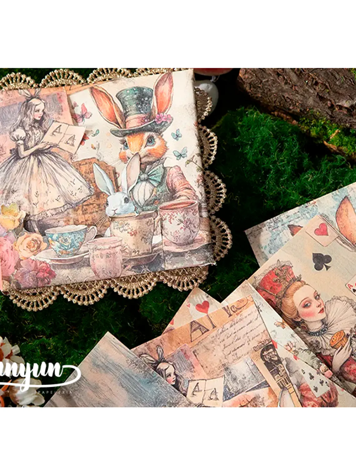 Papeles Cuentos de Hadas - 30 pzas 3