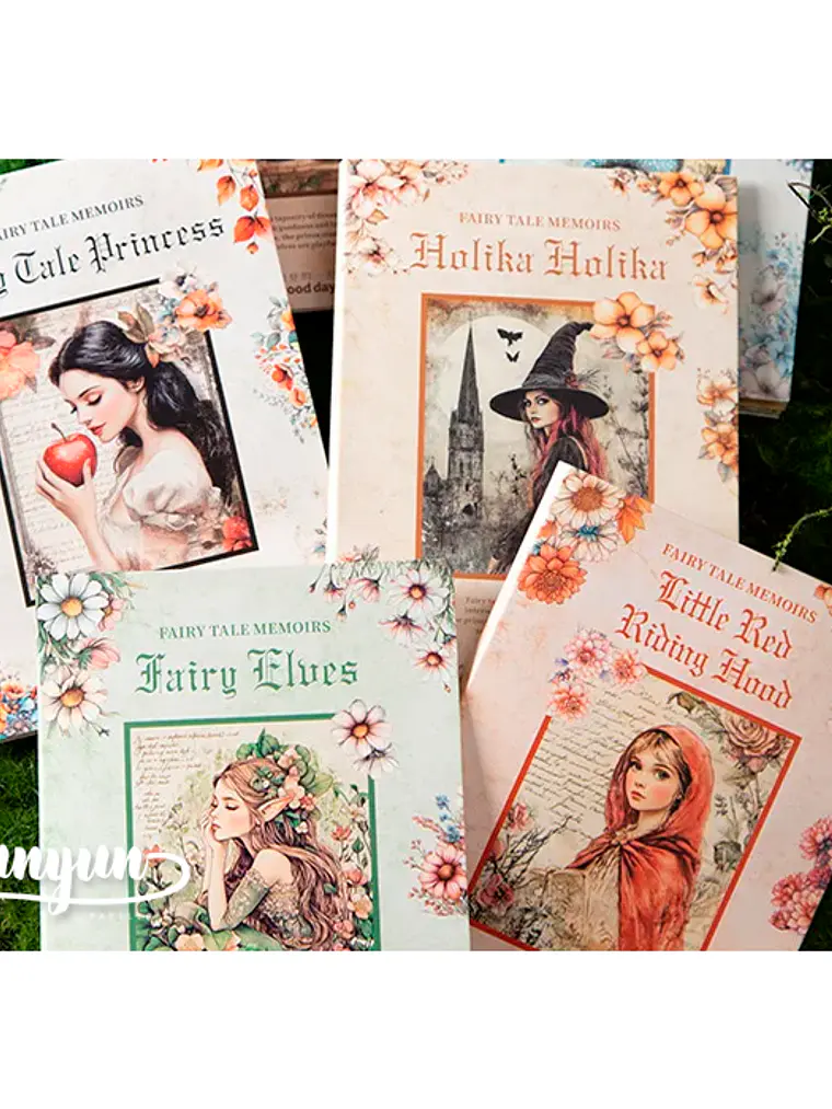 Papeles Cuentos de Hadas - 30 pzas 1