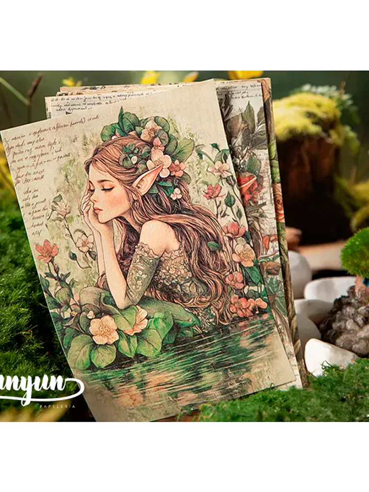 Papeles Cuentos de Hadas - 30 pzas 5