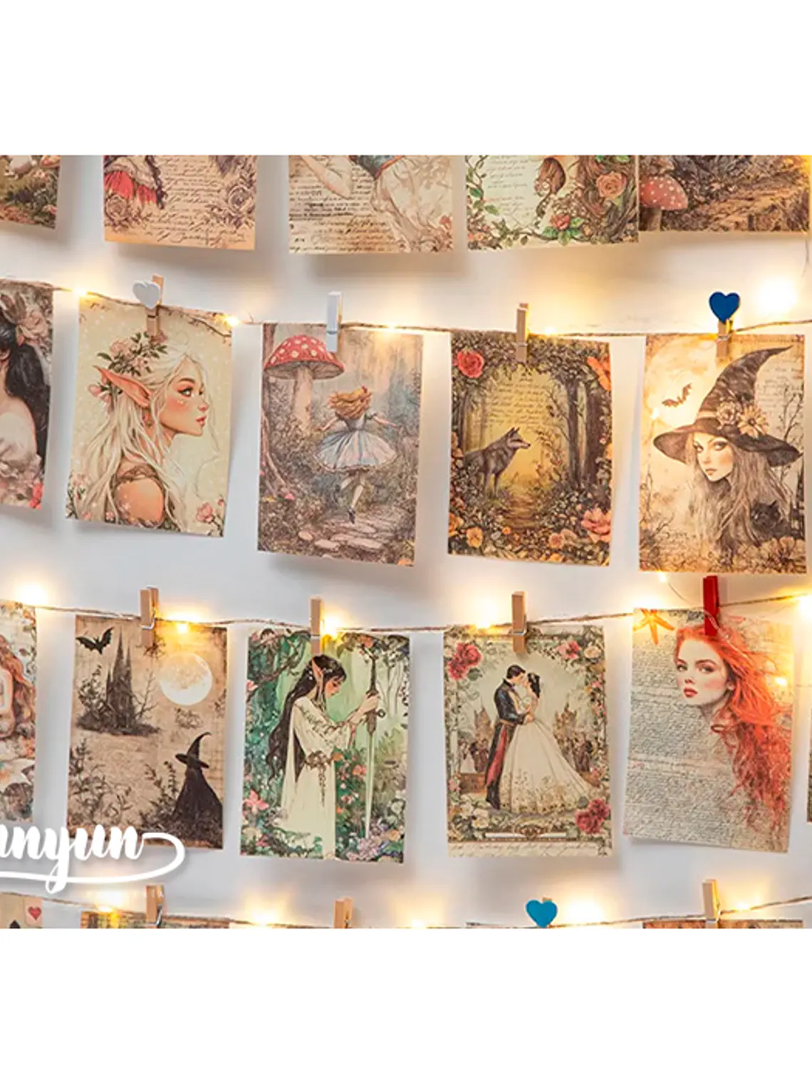 Papeles Cuentos de Hadas - 30 pzas 6