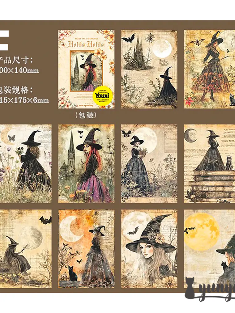 Papeles Cuentos de Hadas - 30 pzas 15