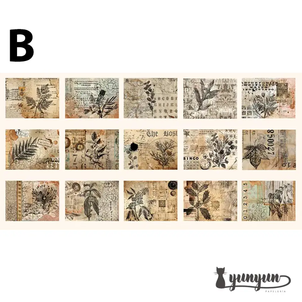 Papeles Vintage Collection - 30 pzas 9