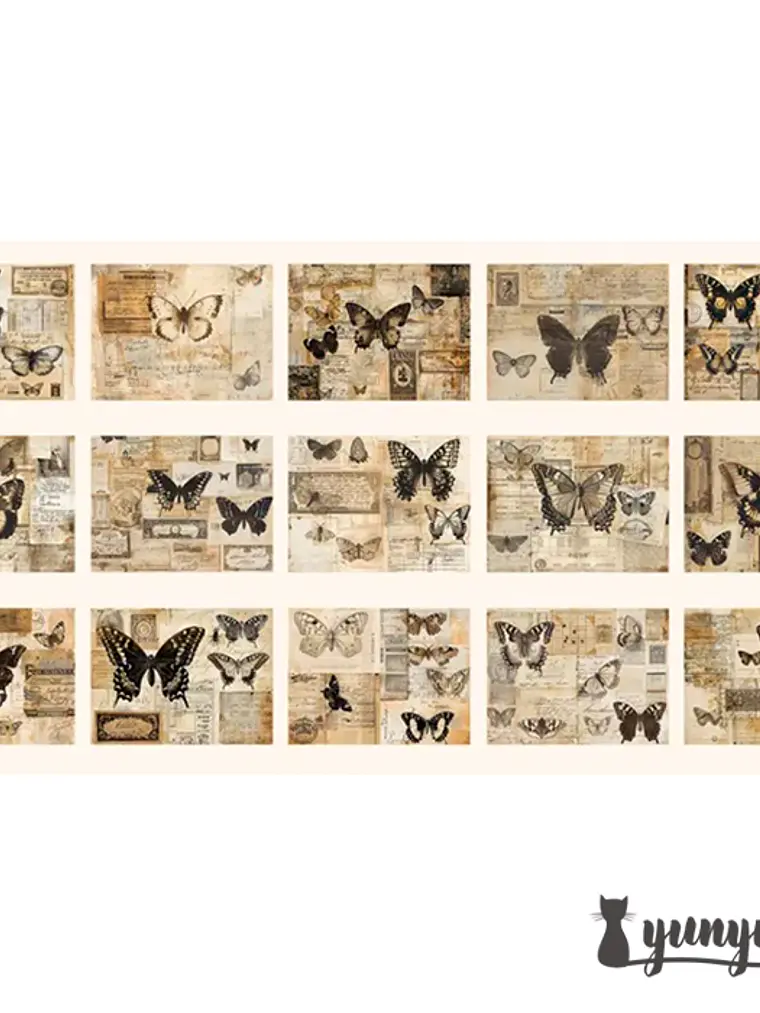 Papeles Vintage Collection - 30 pzas 8