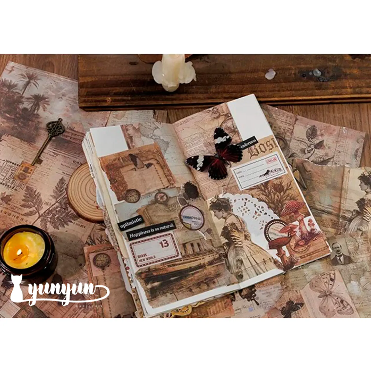 Papeles Vintage Collection - 30 pzas 6