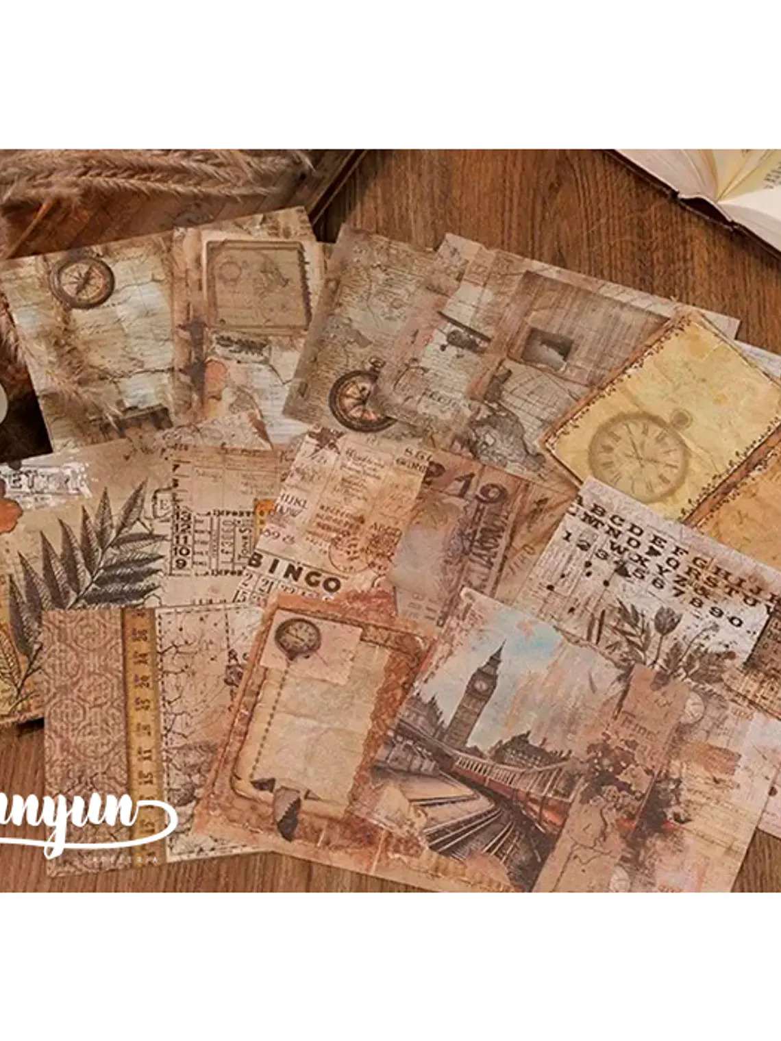 Papeles Vintage Collection - 30 pzas 2