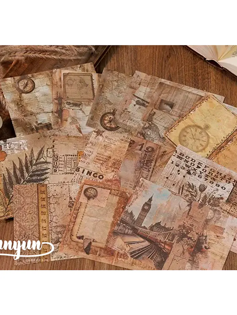 Papeles Vintage Collection - 30 pzas 2