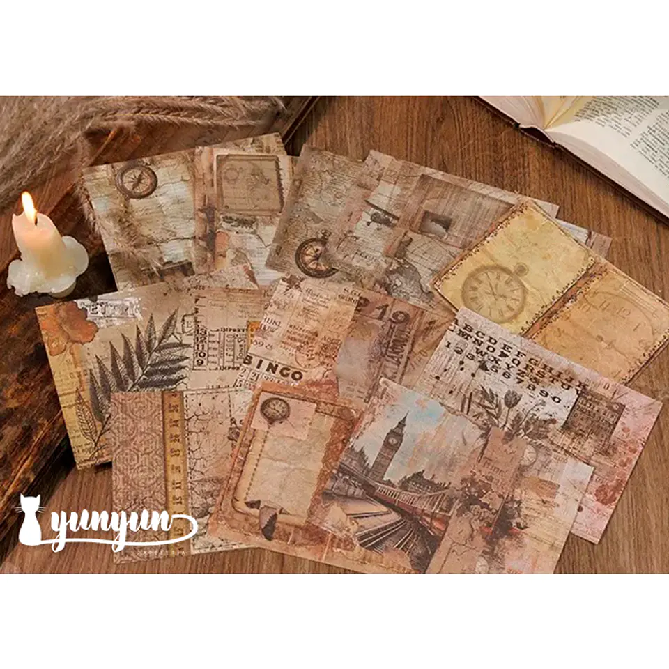 Papeles Vintage Collection - 30 pzas 2