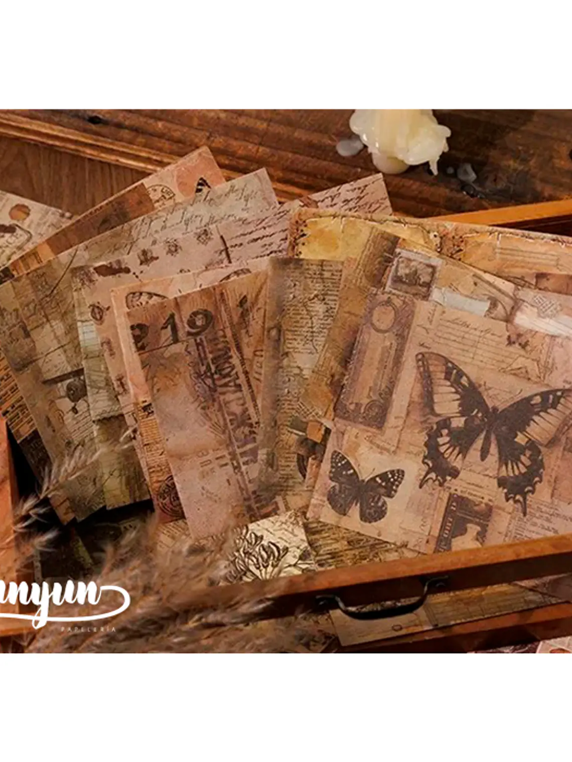 Papeles Vintage Collection - 30 pzas 7