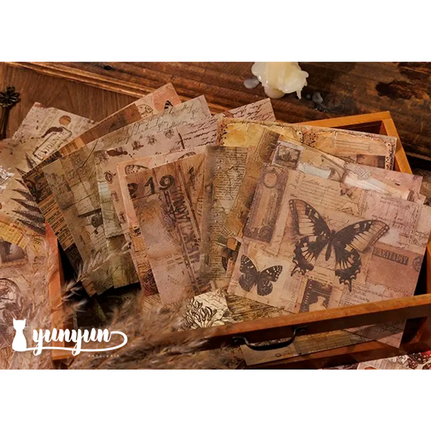 Papeles Vintage Collection - 30 pzas 7
