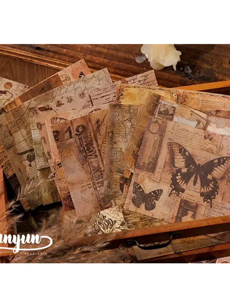 Papeles Vintage Collection - 30 pzas 7