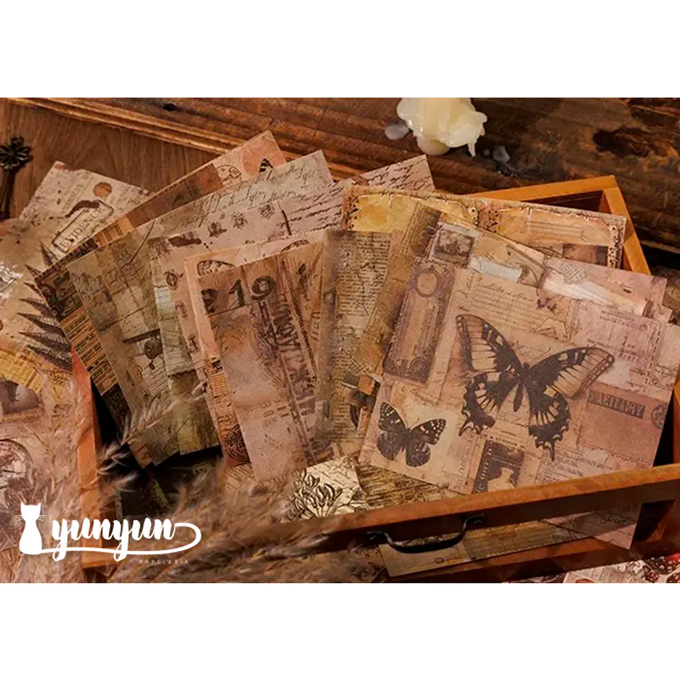 Papeles Vintage Collection - 30 pzas 7