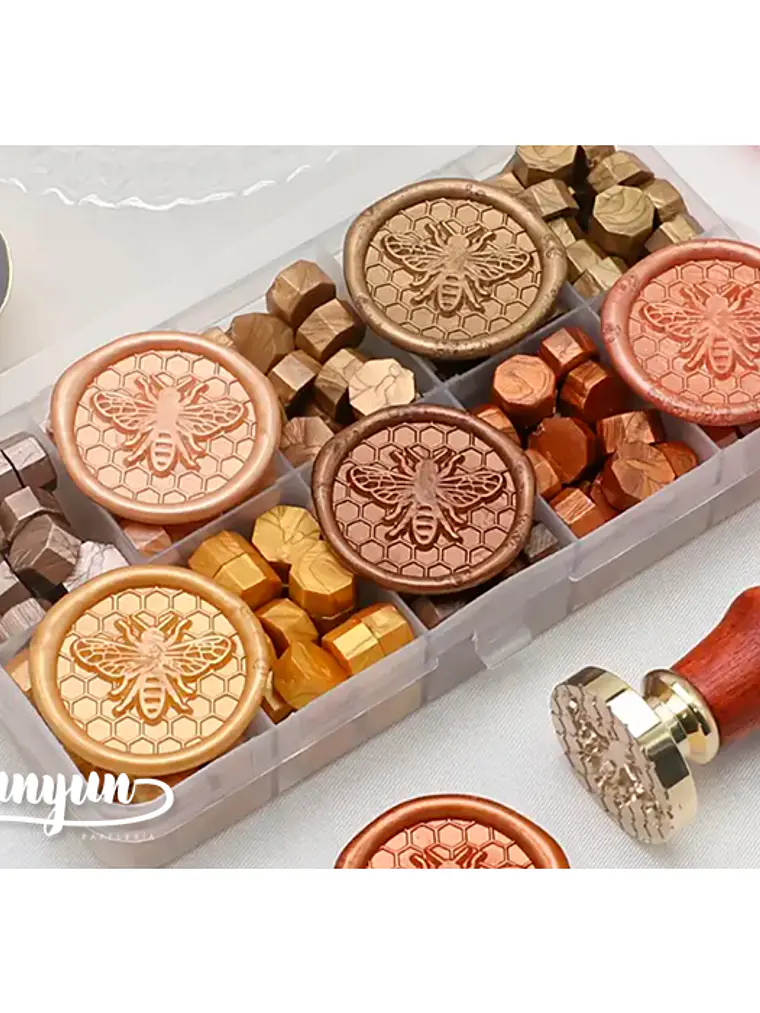 Kit Sello de Lacre Abeja - 6pzas 2