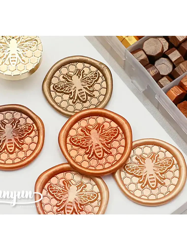 Kit Sello de Lacre Abeja - 6pzas 4