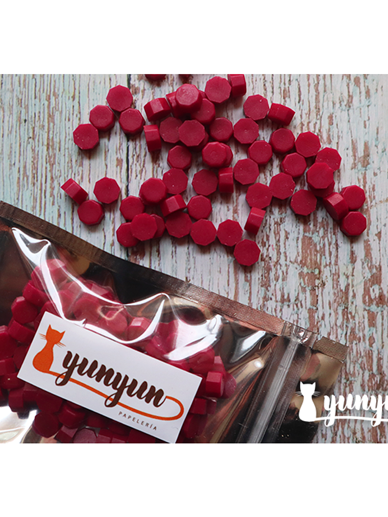 Lacre Rojo Vino - 200 pzas 2