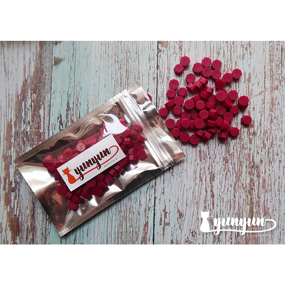 Lacre Rojo Vino  - 100 pzas 1