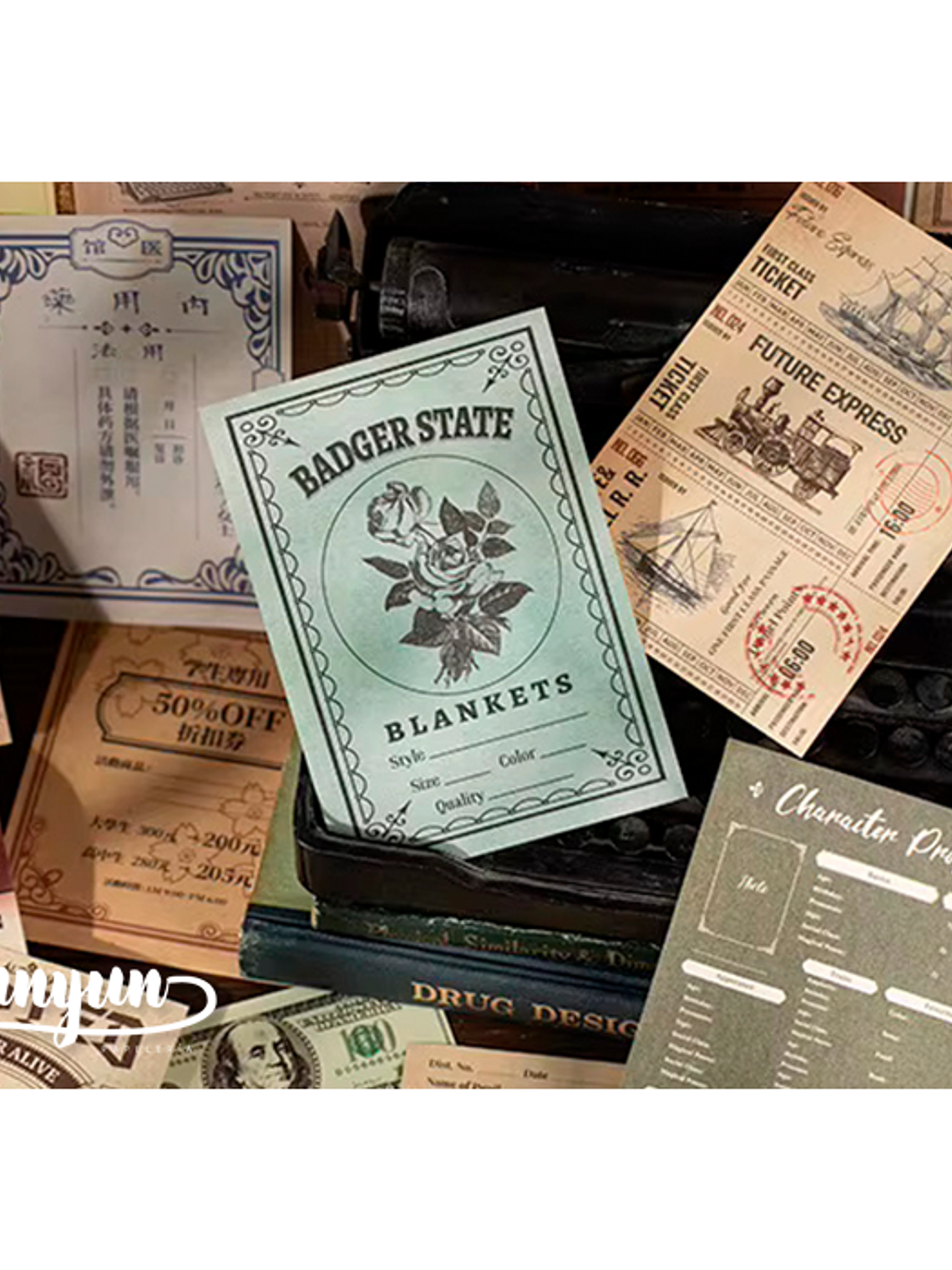 Vintage Book - 36 pzas 4