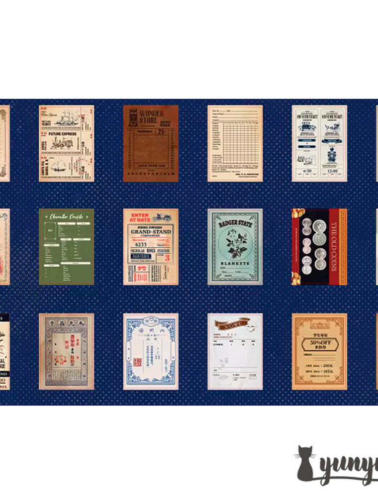 Vintage Book - 36 pzas 7