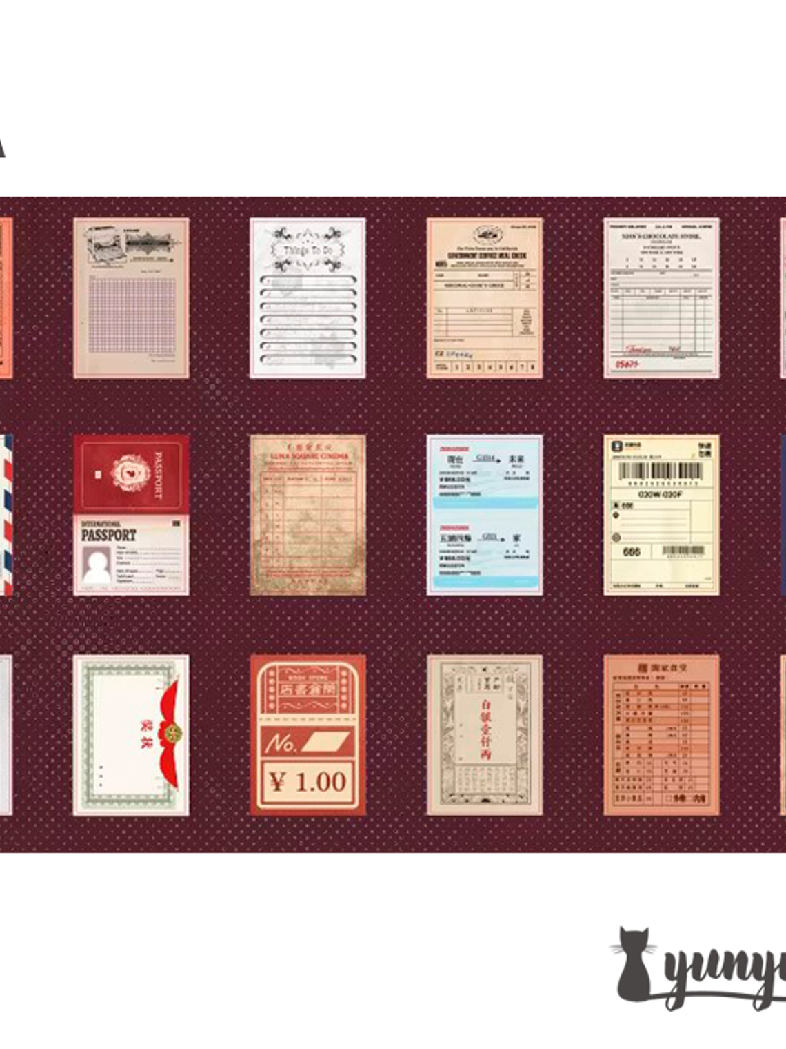 Vintage Book - 36 pzas 6