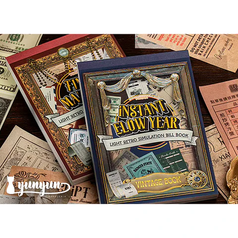 Vintage Book - 36 pzas