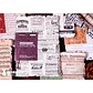 Papeles Material Retro - 32 pzas - Miniatura 1